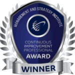 Management and Strategy Institute Continuous Improvement Professional Award, Winner badge